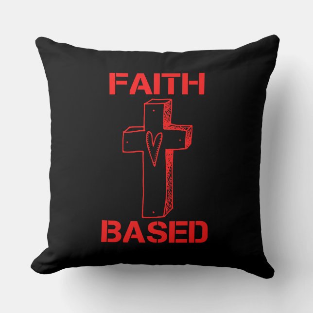 Faith Based Kor and Heart Kudde (Framsida)
