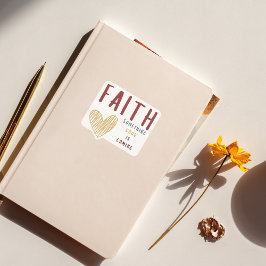 Faith-baserade klistermärken | Kristna vinylkliste