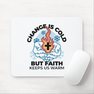 Faith Behållas US Warm - Upliiting Winter Artwork Musmatta
