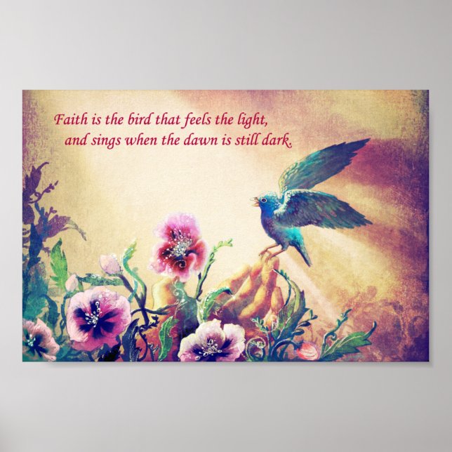 Faith Bird Poster (Framsidan)