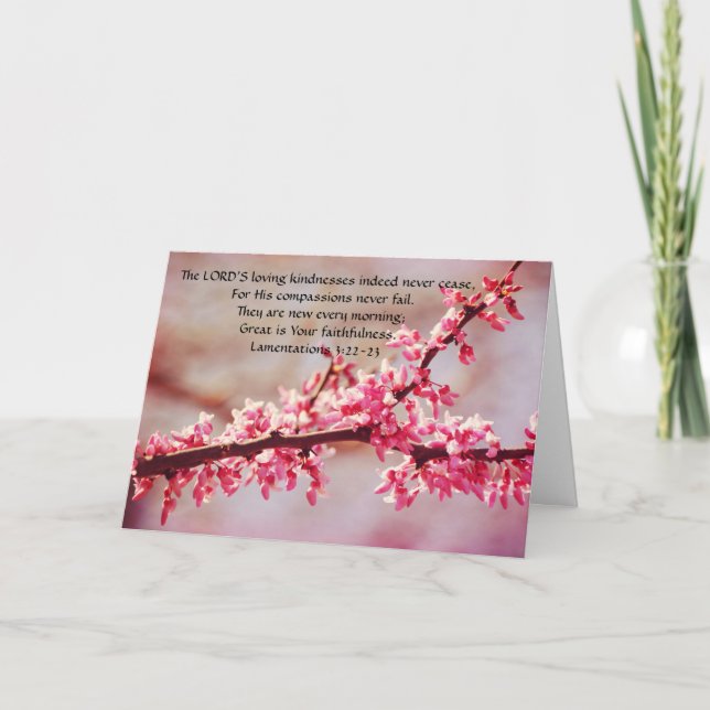 Faith Blommars Life Thoughts Card Kort (Framsida)