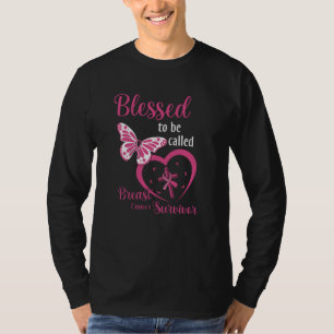 Faith Blsed to to be anropas Bröstcancer överlevan T Shirt