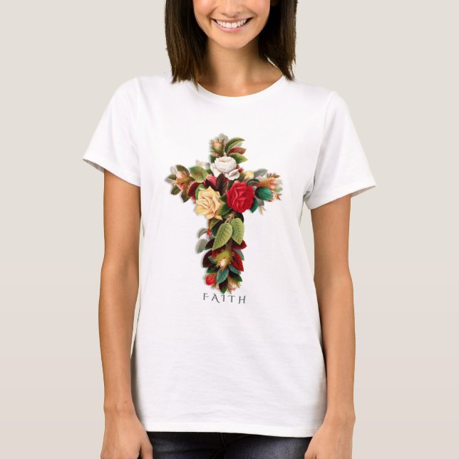 Faith Botanical Kor T Shirt (Framsida)