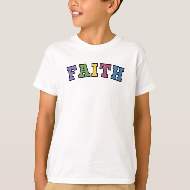 Faith Bra Fredag Påsk T-Shirt (Framsida)
