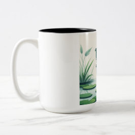 Faith Brings Peace Två-Tonad Mugg