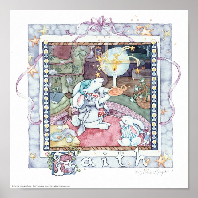 Faith Bunnies Poster (Framsidan)