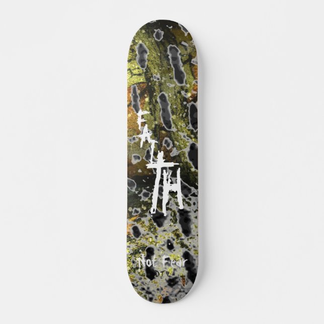 Faith Camo Skateboard Bräda 19,5 Cm (Framsida)