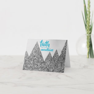 "Faith Can Move Mountains"-kort Kort