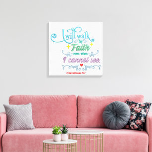 Faith- Canvas (glans)