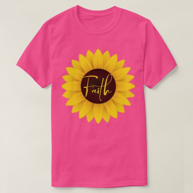 Faith Christian Gift T Shirt (Design framsida)