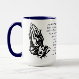 Faith Coffee Mugg - The Lord's Prayer Scripture