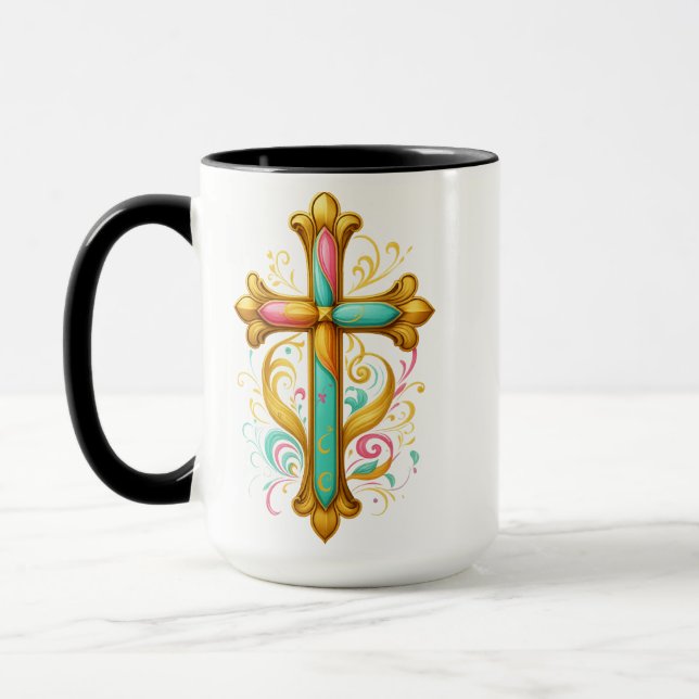 Faith Cross  Mugg (Vänster)