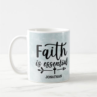 Faith Essential Personlig Coffee Mugg