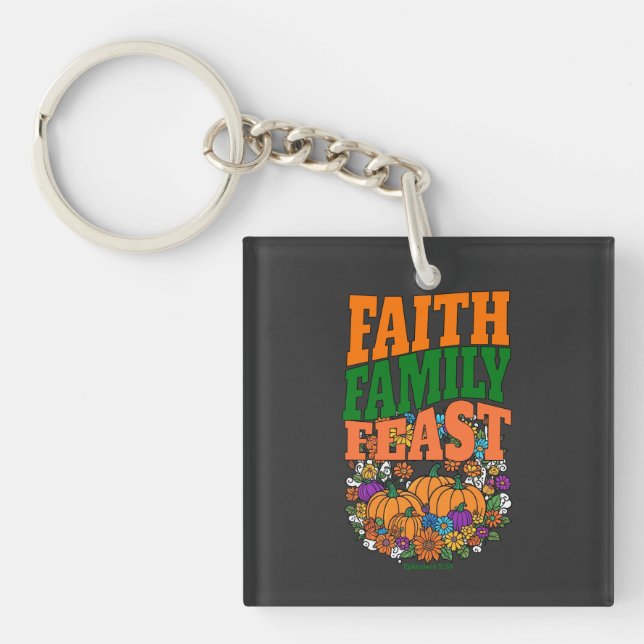 Faith, Familj, Feast - Efesierna 5:20 (Framsidan)