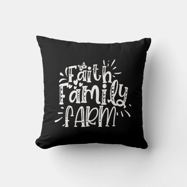 faith family farm kudde (Framsida)