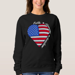 Faith Family Freedom Independence day 4 juli T Shirt