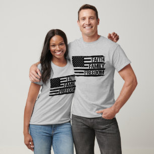 Faith Family Freedom Unisex TShirt T Shirt