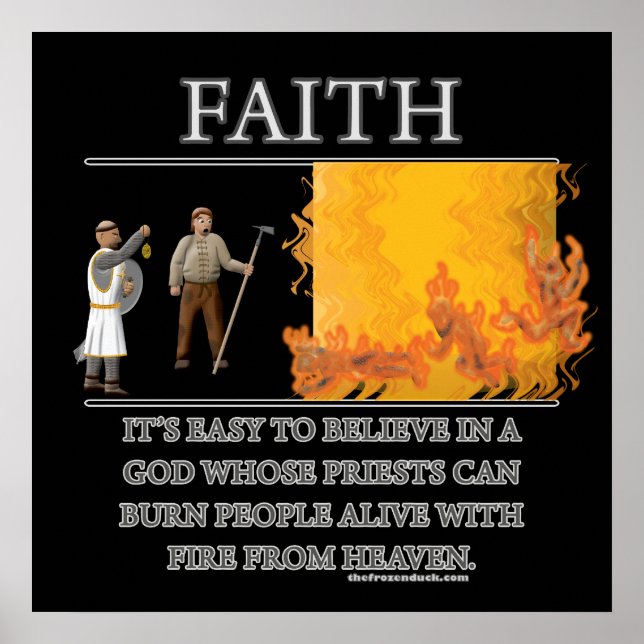 Faith Fantasy (de)Motivator Poster (Framsidan)