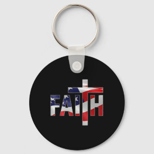 Faith Fear Christian Kor Jesus Manar Women Nyckelring
