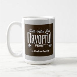 Faith-Filled and Flavorful Feast - Colossians 3:17 Kaffemugg