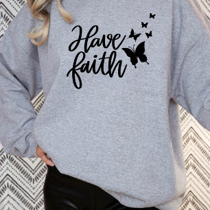 Faith Flies Butterfly T Shirt