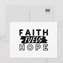 Faith Fuels Hope Quote – Uplifting Christian Art