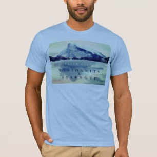 FAITH GE SOLIDARITY MOUNTAINS INSPIRATIONAL T SHIRT