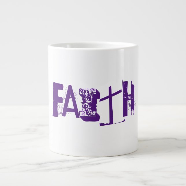 Faith - Gift Jumbo Mugg (Framsidan)