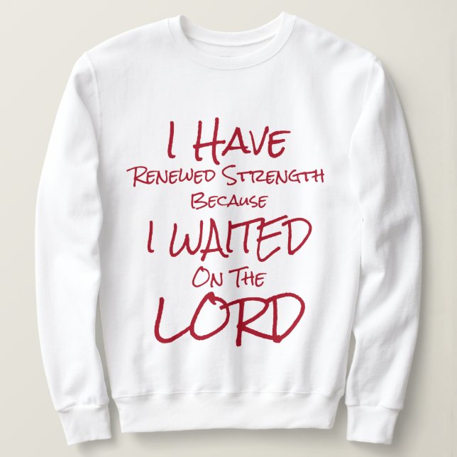 Faith Gifts Collection- Sweatshirt T Shirt (Design framsida)