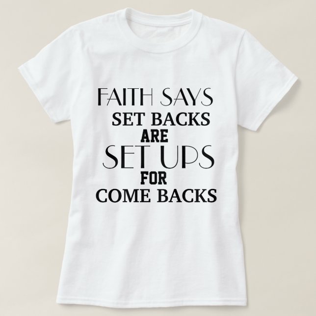FAITH GIFTS COLLECTION T-Shirt (Design framsida)