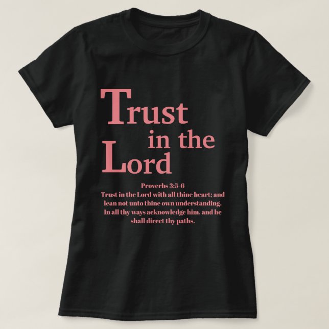 Faith Gifts Collection T Shirt (Design framsida)