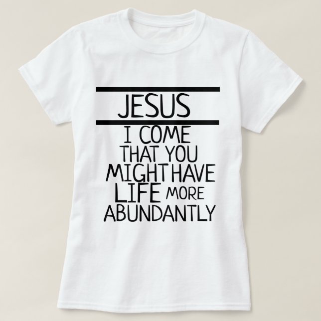 Faith Gifts Collection - T-Shirt (Design framsida)