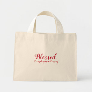 Faith Gifts Collection Tote Bag Mini Tygkasse