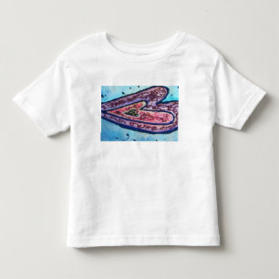 Faith Glitter Hearts Kärlek Art Anpassningsbar T-S T-shirt