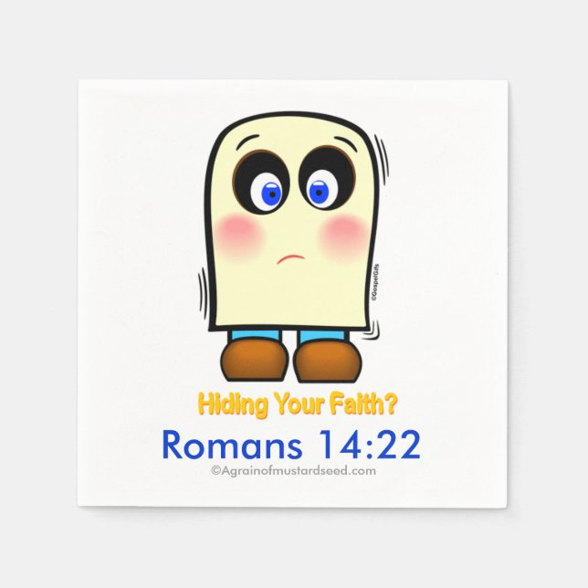 Faith Gömmer Pappersservett (Framsidan)