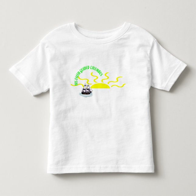 Faith Guided Columbus - T-shirt (Framsida)