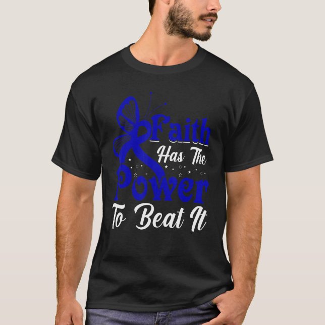 Faith har makt att angripa den unga artrit t shirt (Framsida)