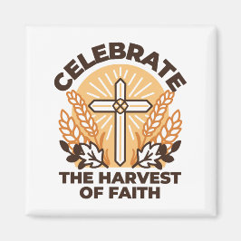 Faith Harvest Firande - Inspirational Art Magnet