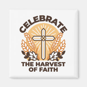 Faith Harvest Firande - Inspirational Art Magnet
