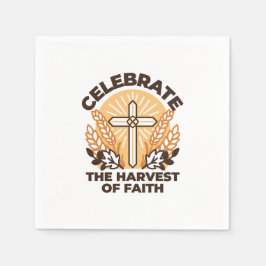 Faith Harvest Firande - Inspirational Art Pappersservett