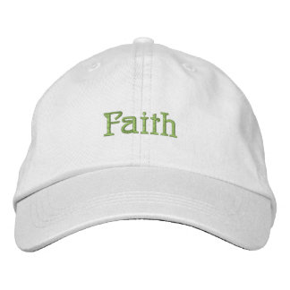 Faith Hat Broderad Keps