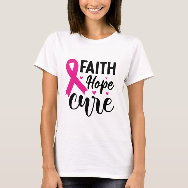 Faith Home Cure T Shirt (Framsida)