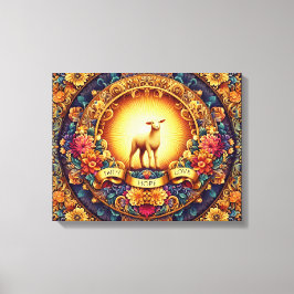 Faith, Hope and Kärlek’ Kanvastryck