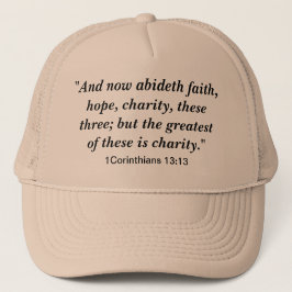 Faith, Hope, Charity Hat Keps