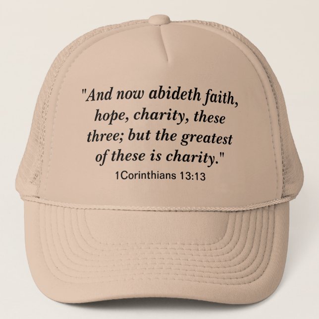 Faith, Hope, Charity Hat Keps (Framsida)