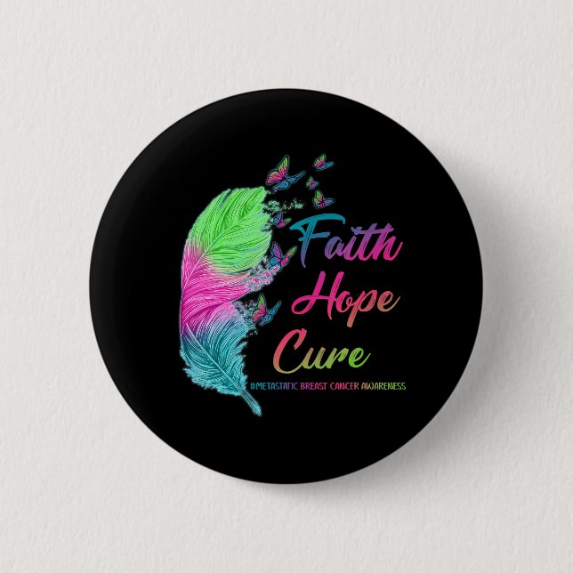Faith Hope Cure Metastatic Breast Cancer Feather Knapp (Framsida)