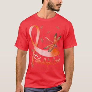 Faith Hope Kärlek ADHD Awareness Dragonfly T Shirt