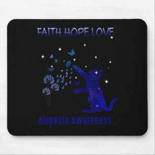 Faith Hope Kärlek Alopecia Awareness Musmatta