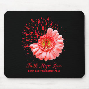 Faith Hope Kärlek Brain Aneurysm Awareness Survivo Musmatta