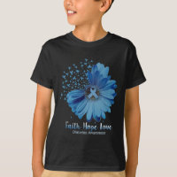 Faith Hope Kärlek Diabetes Awareness Solros